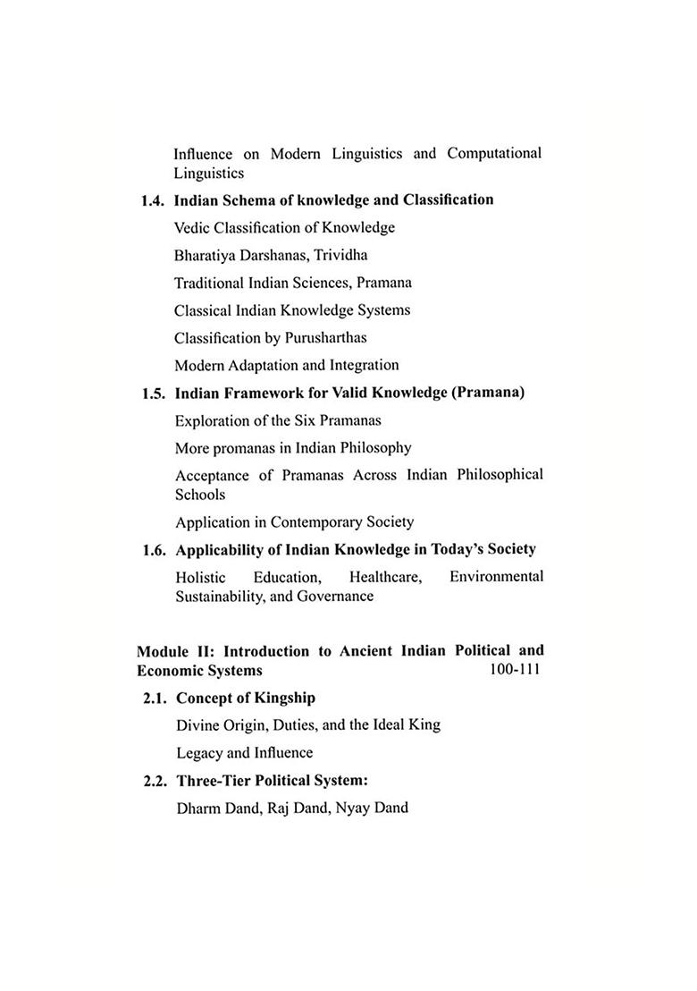 Introduction To The Indian Knowledge System (Iks And Its Applications) - Indya