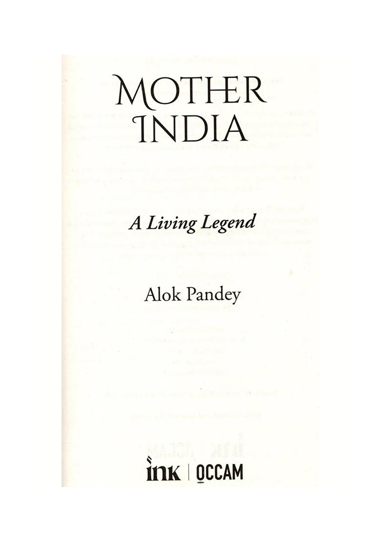 Mother India: A Living Legend - Indya
