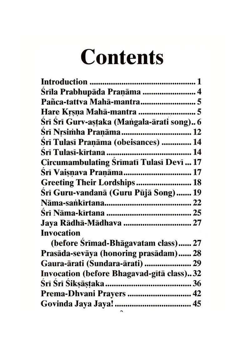 Pocket Temple Song Book - Indya