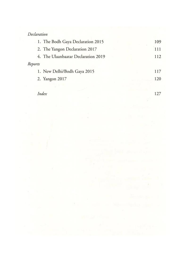 Hindu-Buddhist Philosophy On Conflict Avoidance And Environment Consciousness (Samvad Iii- A Global Initiative) - Indya