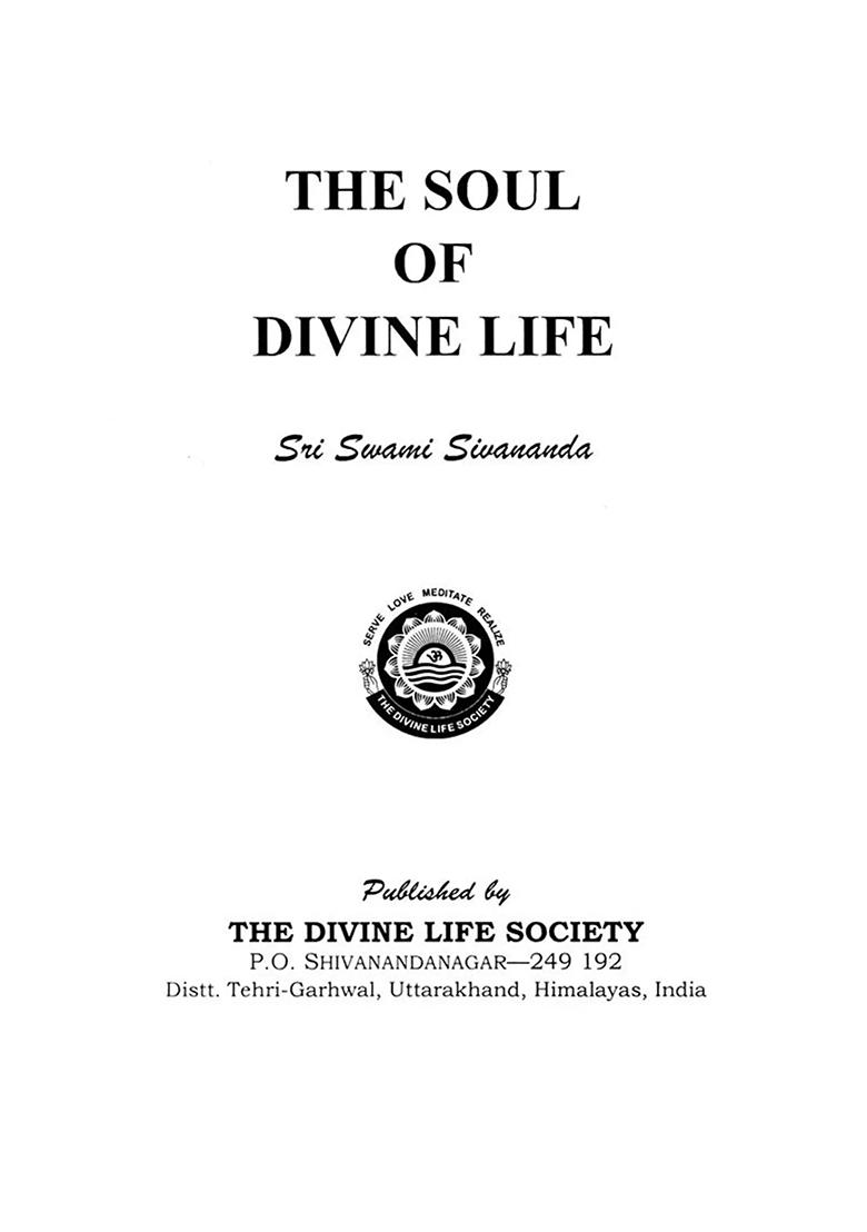 The Soul Of Divine Life - Indya