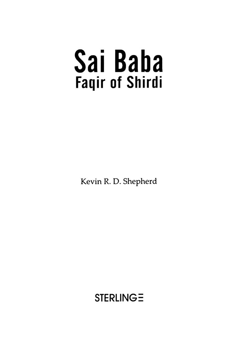 Sai Baba Faqir Of Shirdi - Indya
