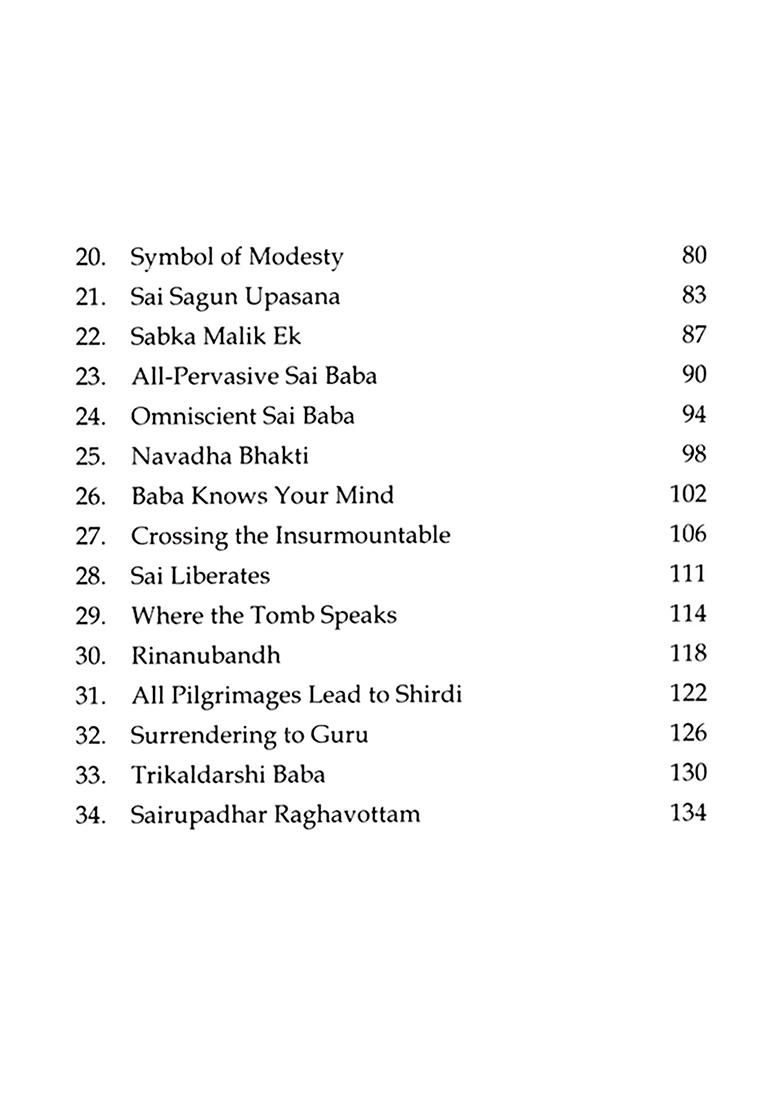 Message Of Shri Sai - Indya