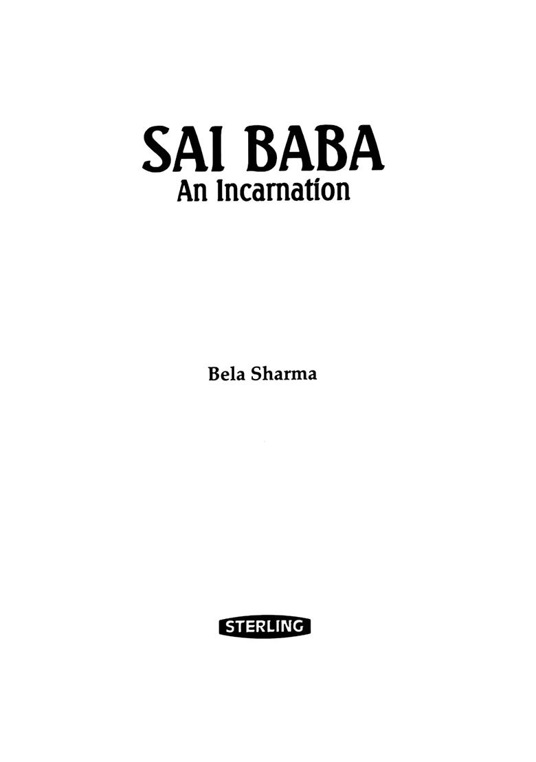 Sai Baba- An Incarnation - Indya