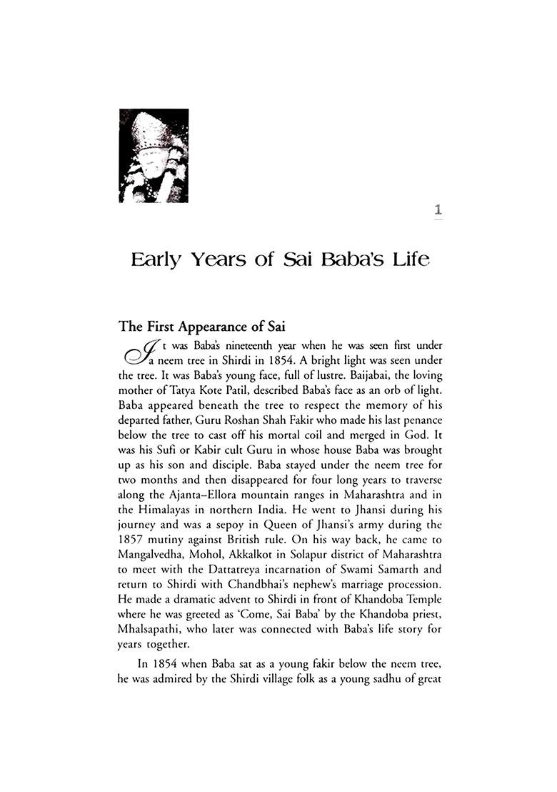 Spotlight On The Sai Story- Sai Baba And Sadhana - Indya