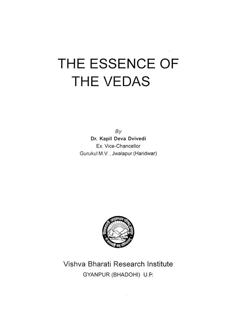 The Essence Of The Vedas - Indya