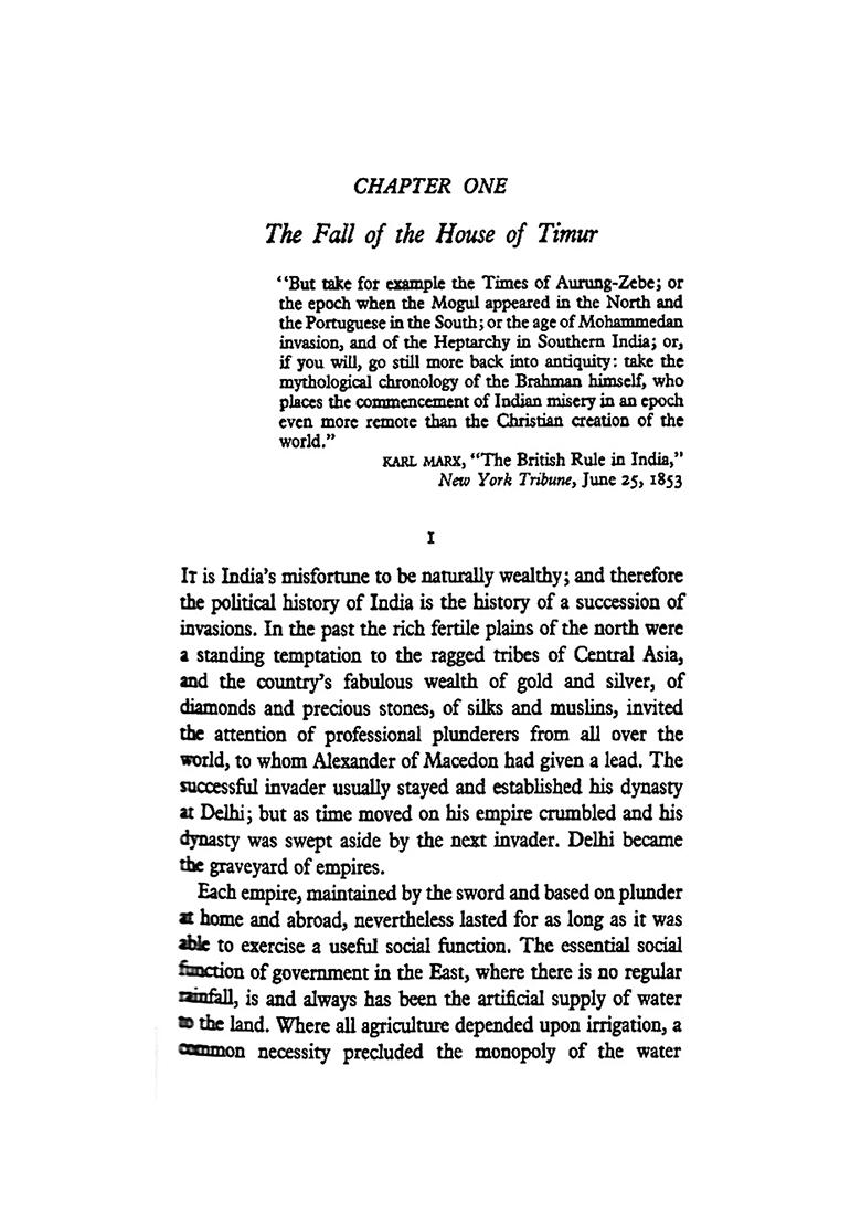 The Empire Of The Nawabs: A Short History Of British India - Indya