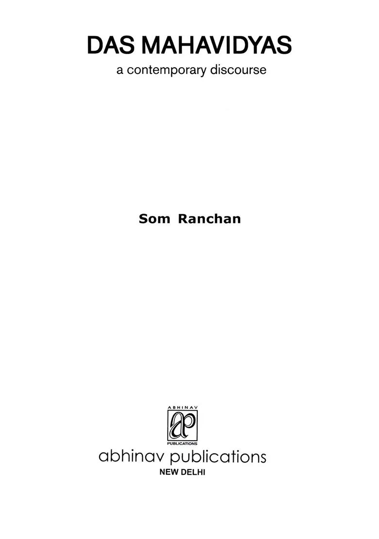 Das Mahavidyas: A Contemporary Discourse On The Ten Mahavidyas - Indya