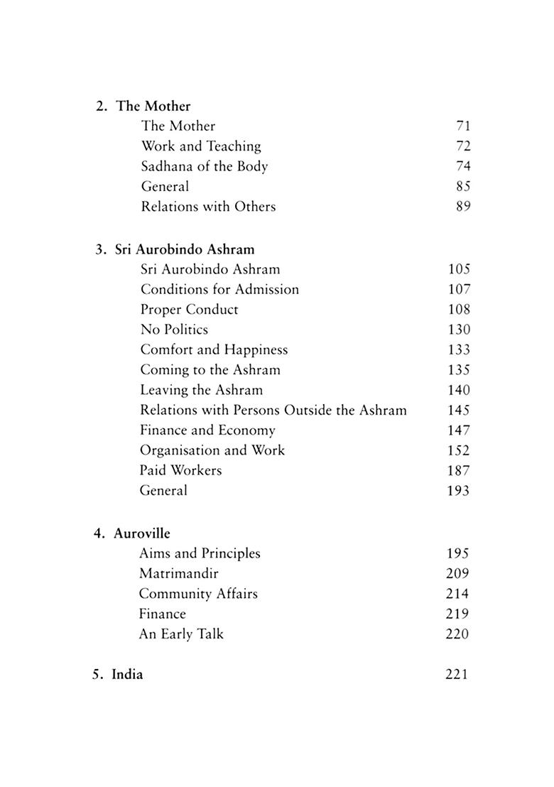 The Mother- New Words Of The Mother (Supplement To Volumes 12-15 Of The Collected Works Of The Mother) - Indya