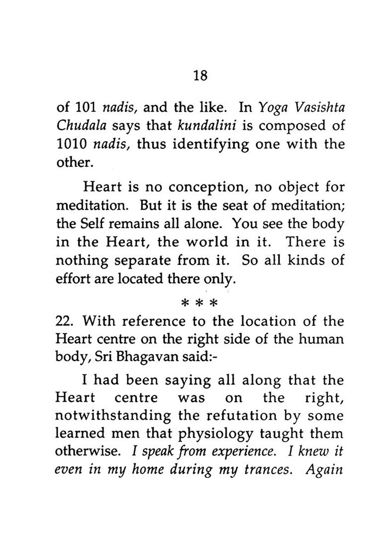 The Spiritual Heart (Bhagavan Ramana Answers) - Indya