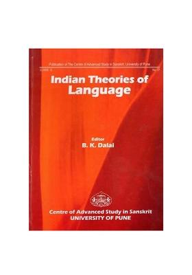 Indian Theories Of Language (An Old And Rare Book)