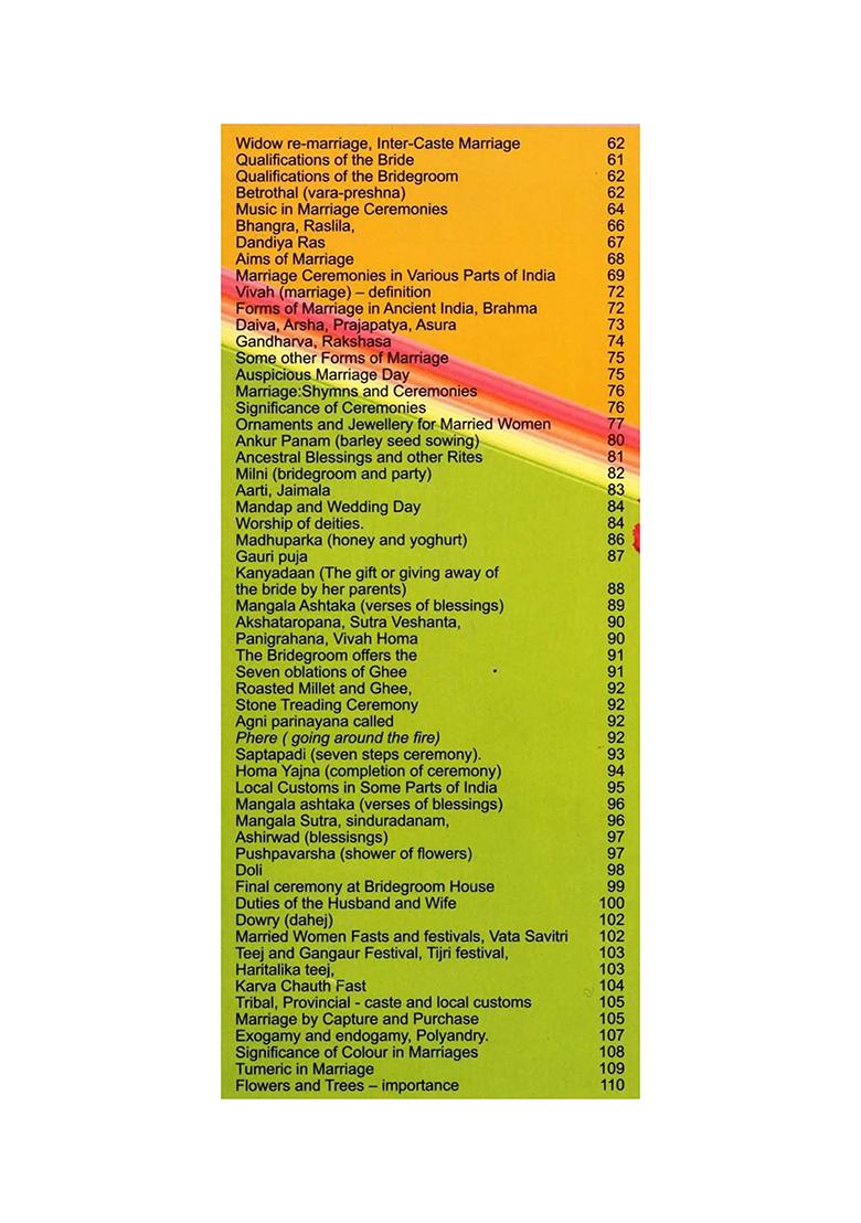 Hindu Rituals Rites, Customs & Manners (Journey From Creation To Cremation) - Indya