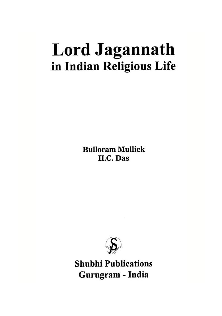 Lord Jagannath In Indian Religious Life - Indya
