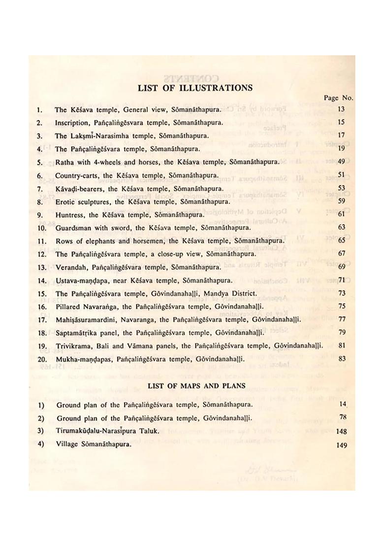 History Of The Somanathapura Temple-Complex (In Socio-Economic And Cultural Perspectives) An Old And Rare Book - Indya