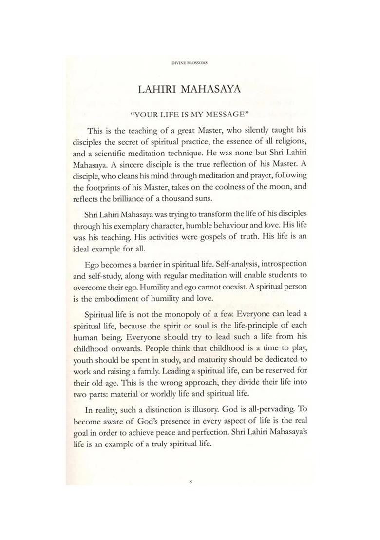 Divine Blossoms- The Lineage Of Kriya Yoga Masters - Indya