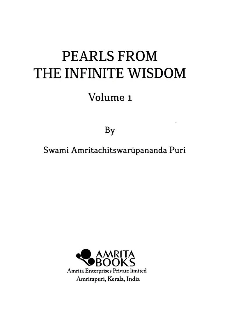 Pearls From The Infinite Wisdom- Living As Awareness (Set Of 2 Volumes) - Indya