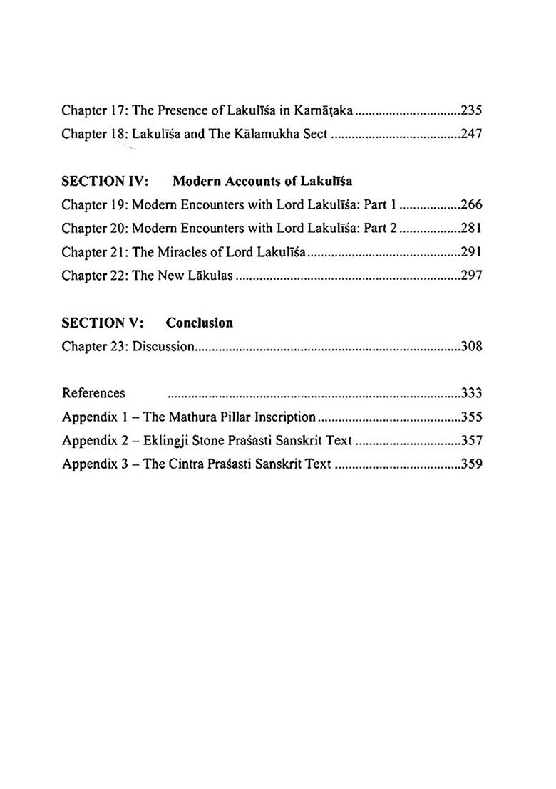 Lord Lakulisa: Through The Ages - Indya