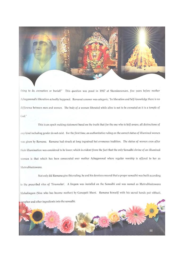 Mother Azhagammal- The Sags Of Enlightenment (A Biography With A Profusion Of Pictures) - Indya