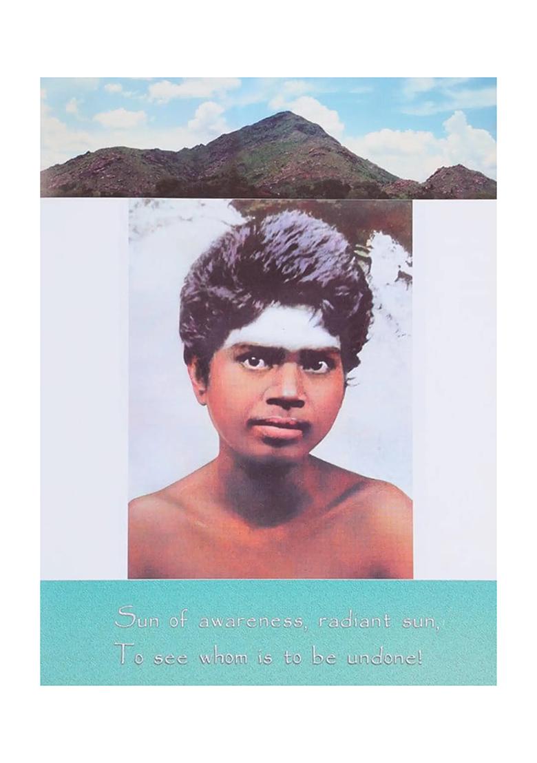 Bathing In The Divine Presence (A Photographic Presentation Of Bhagavan Sri Ramana Maharshi) - Indya