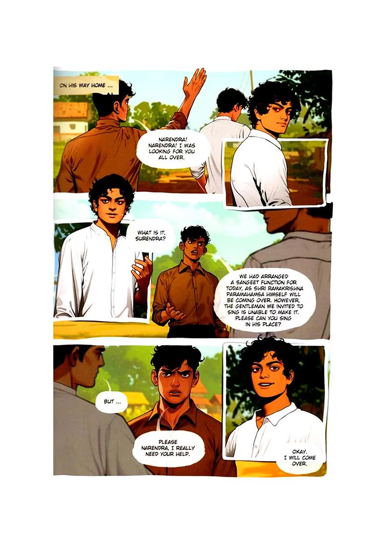 The Life Of Swami Vivekananda (Comic Book) - Indya