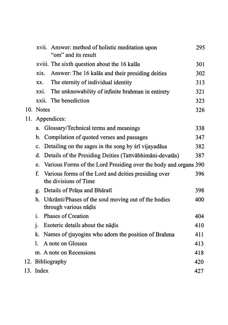 Sat Prasnopanisad Bhasyam- Commentary On Sat Prasnopanisat: Complete Works Of Sri Madhvacarya The Sarvamula Grantha Series Commentary And Critical Study By P Vinayacharya (Volume- 7) - Indya