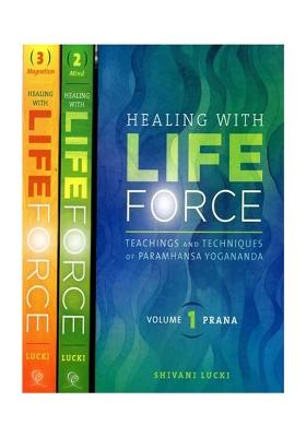 Healing With Life Force Teachings And Techniques Of Paramhansa Yogananda (Prana, Mind, Magnetism In Set Of 3 Volumes)