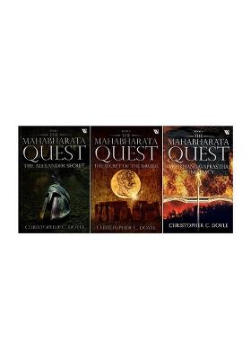 The Mahabharata Quest: The Alexander Secret, The Secret Of The Druids, The Khandavaprastha Conspiracy (Set Of 3 Books)