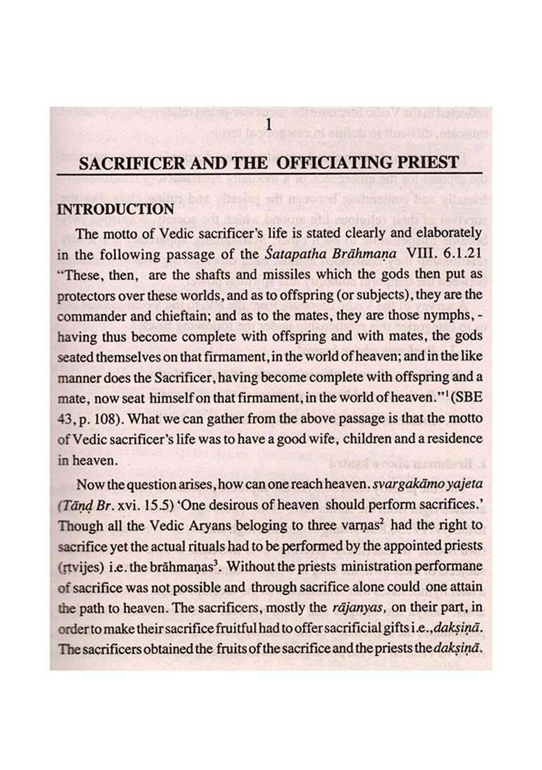 The Social And Familial Relationships From The Rigveda To The Vedangas (An Old And Rare Book) - Indya