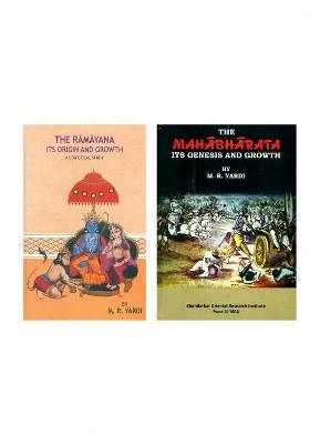 Origin And Growth Of Ramayana And Mahabharata (Set Of 2 Books)
