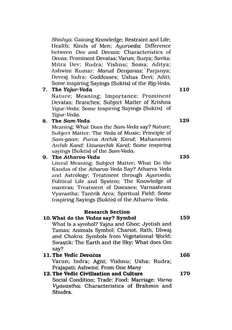 Message Of The Vedas - Indya