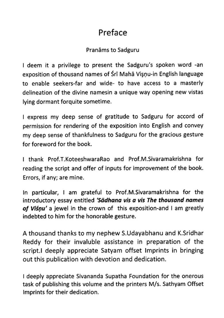 The Essence Of Sri Mahavishnu- The Teachings Of Bhishma On Vishnu Sahahranama - Indya