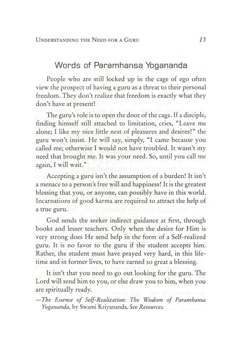 Ananda Course In Self-Realization: A Handbook On Discipleship- Based On The Teachings Of Paramhansa Yogananda - Indya