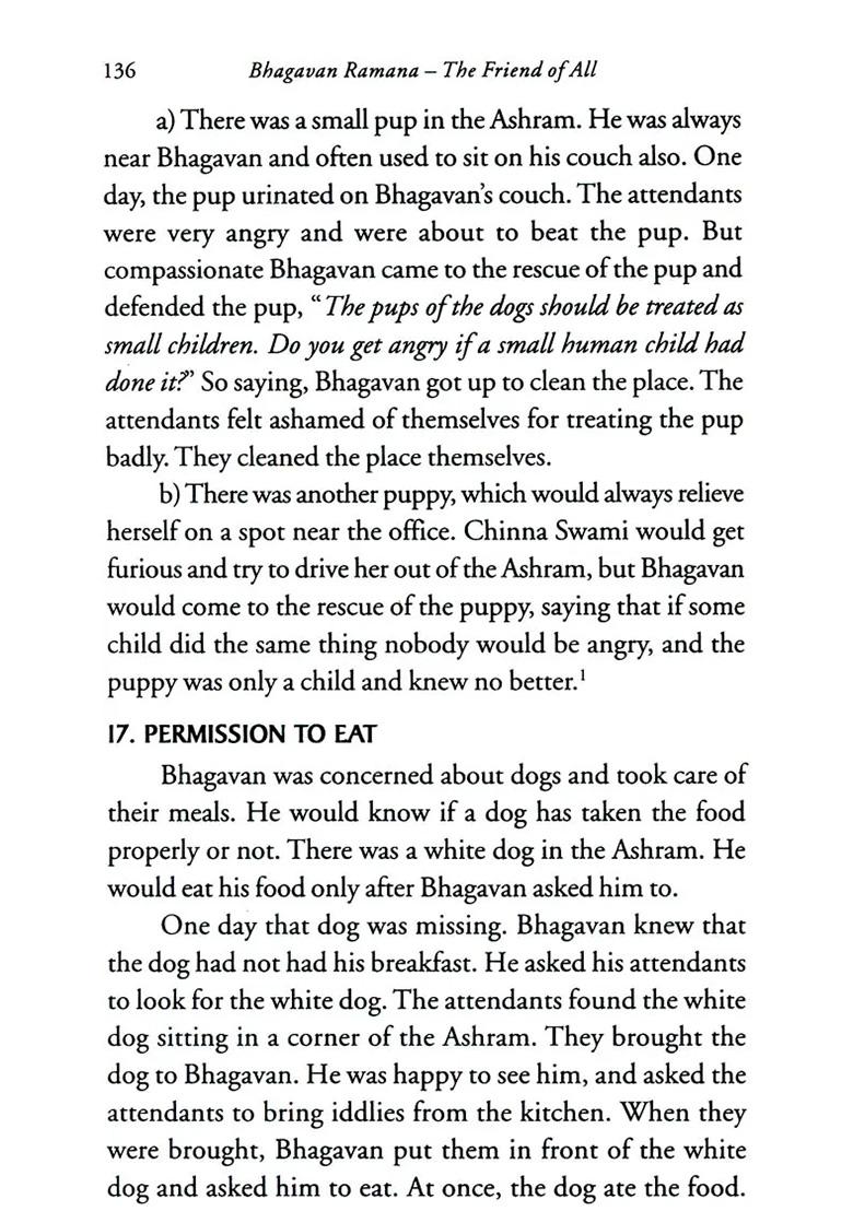 Bhagavan Ramana: The Friend Of All - Indya