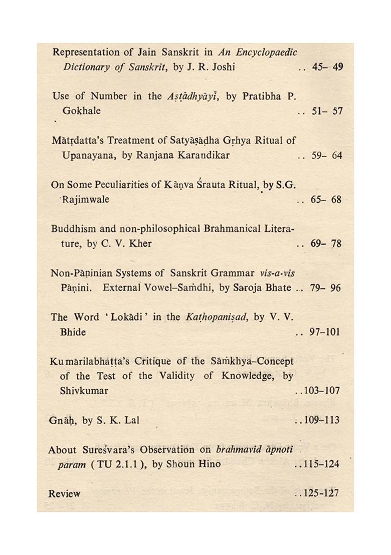 Cass Studies, No 4 Including Articles On Vedic Soma And Non-Paninian Systems Of Sanskrit Grammar (An Old And Rare Book) - Indya