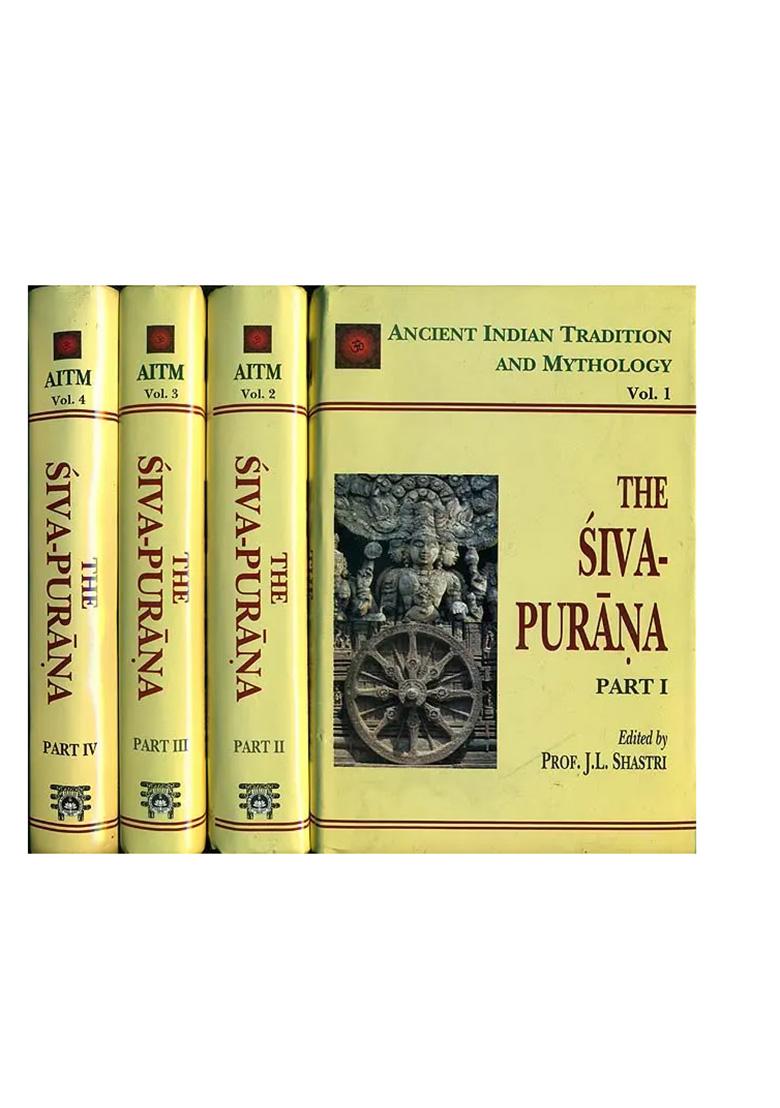 The Siva Purana - Complete Set In 4 Volumes - Indya
