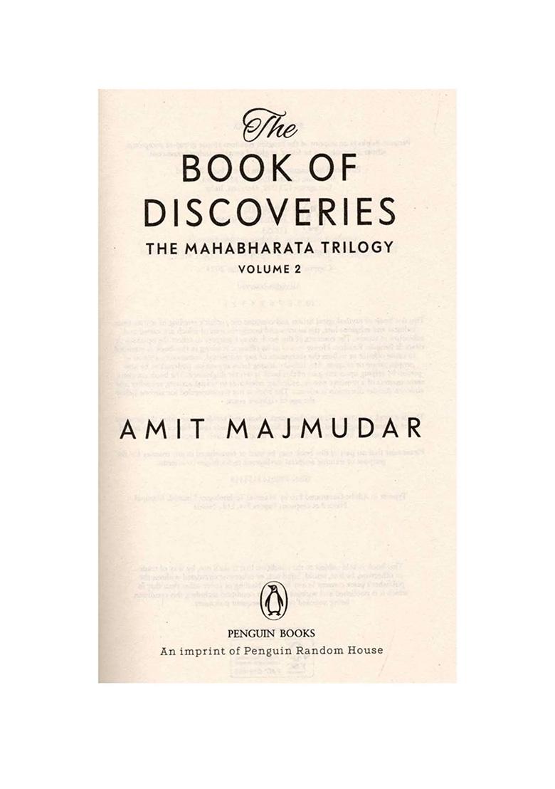 The Book Of Discoveries: The Mahabharata Trilogy (Volume 2) - Indya