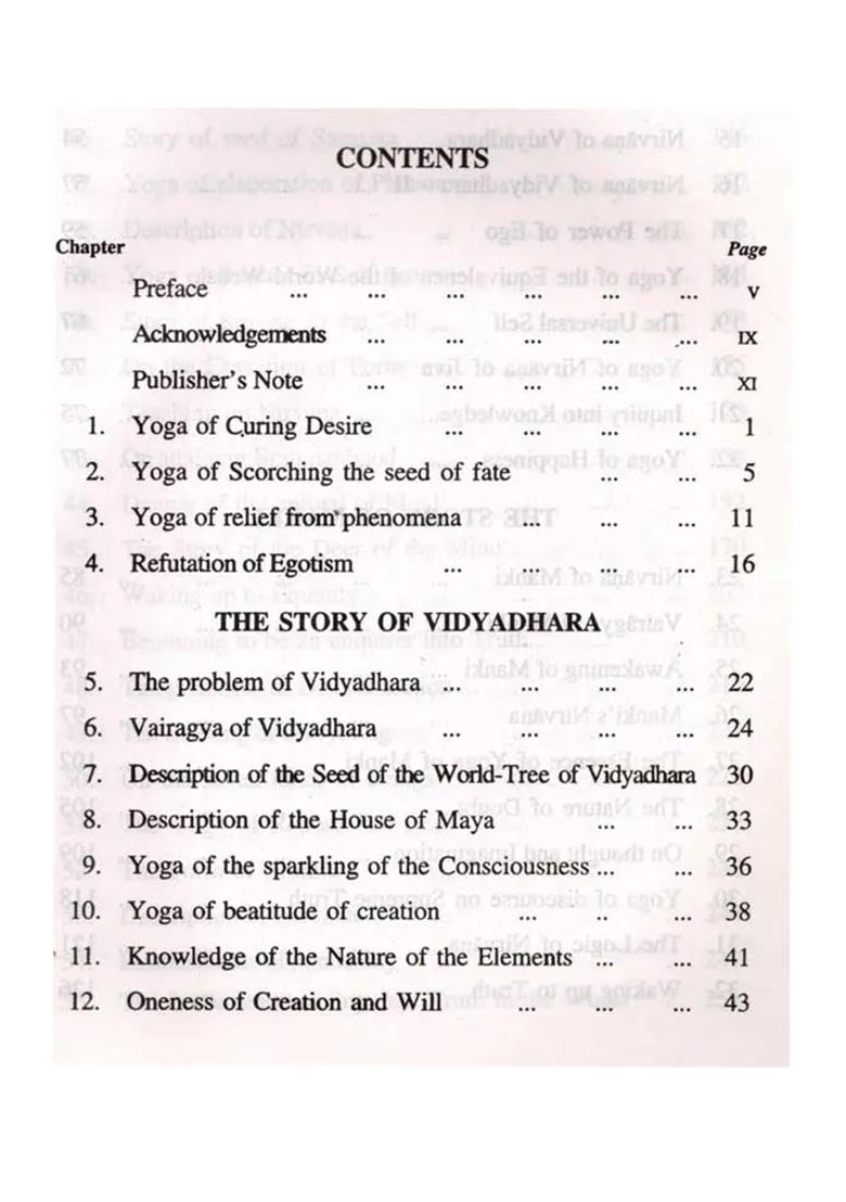Sri Yoga Vasishta (Maharamayanam) Book Of Nirvana Part Ii - Indya
