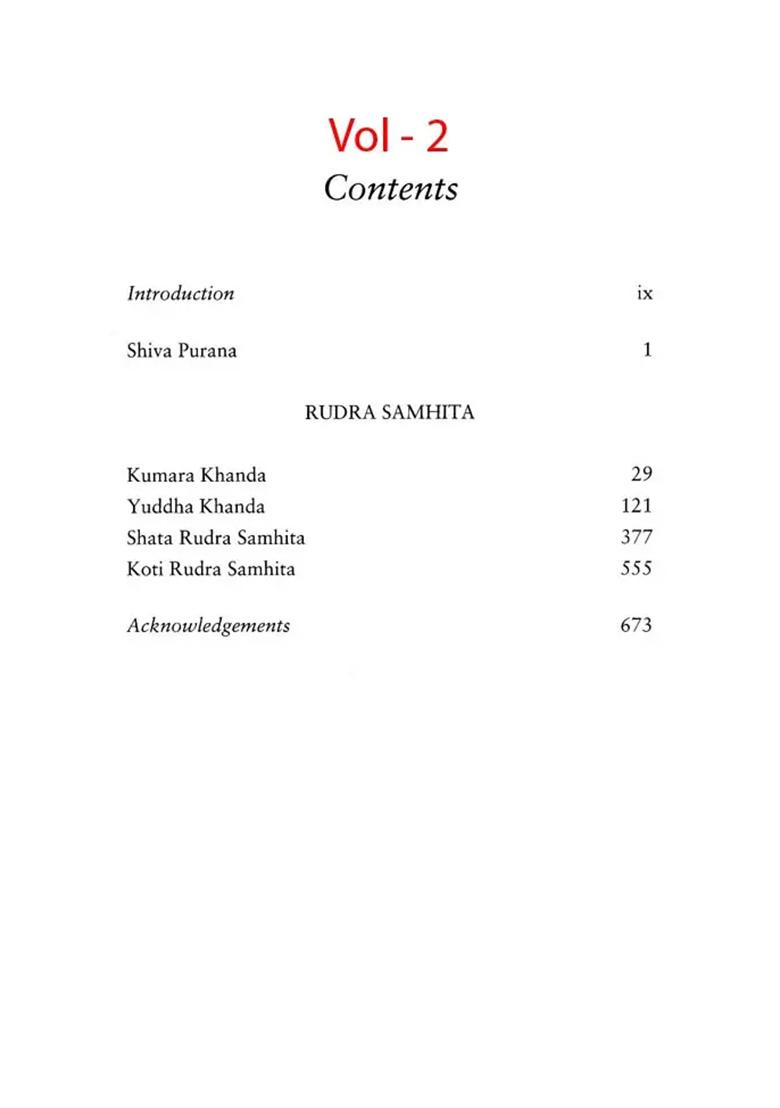 Shiva Purana (Set Of 3 Volumes) - Indya