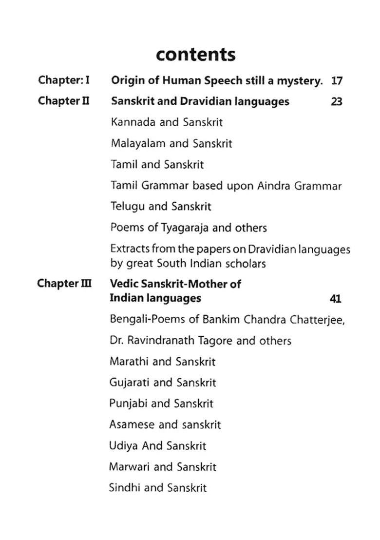 Vedic Sanskrit- Mother Of All Languages (Linguistic Study) - Indya