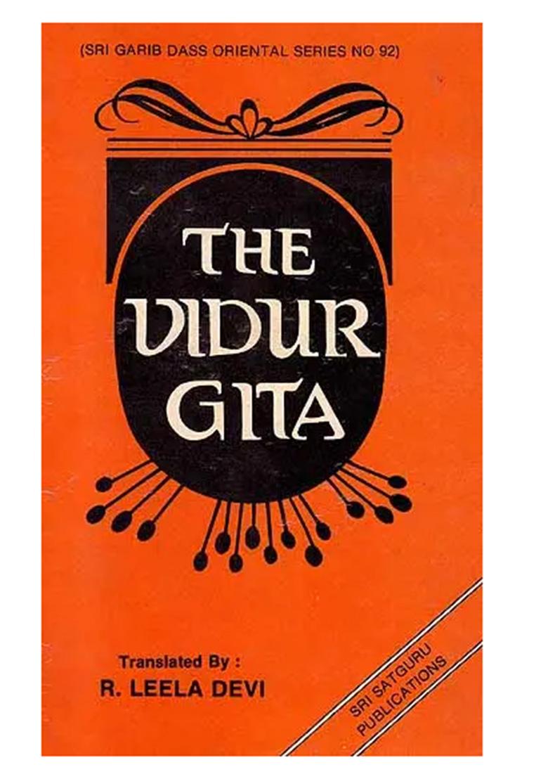 The Vidur Gita (Sanskrit Text And English Translation) - Indya