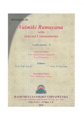 Valmiki Ramayana : Ayodhyakanda Volume-Ii ((With Sanskrit Text, Roman Transliteration, Word-To-Word Meaning And English Translation))