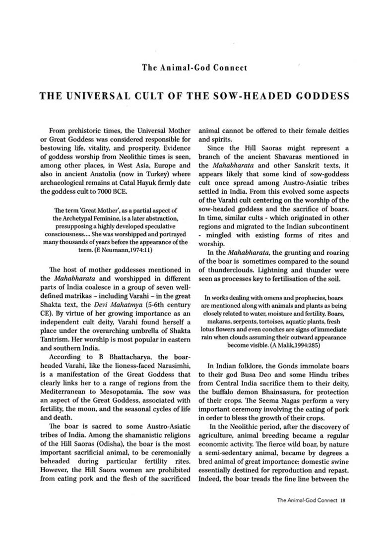 Varahi Vajravarahi In The Tantras No Goddess Such As This - Indya