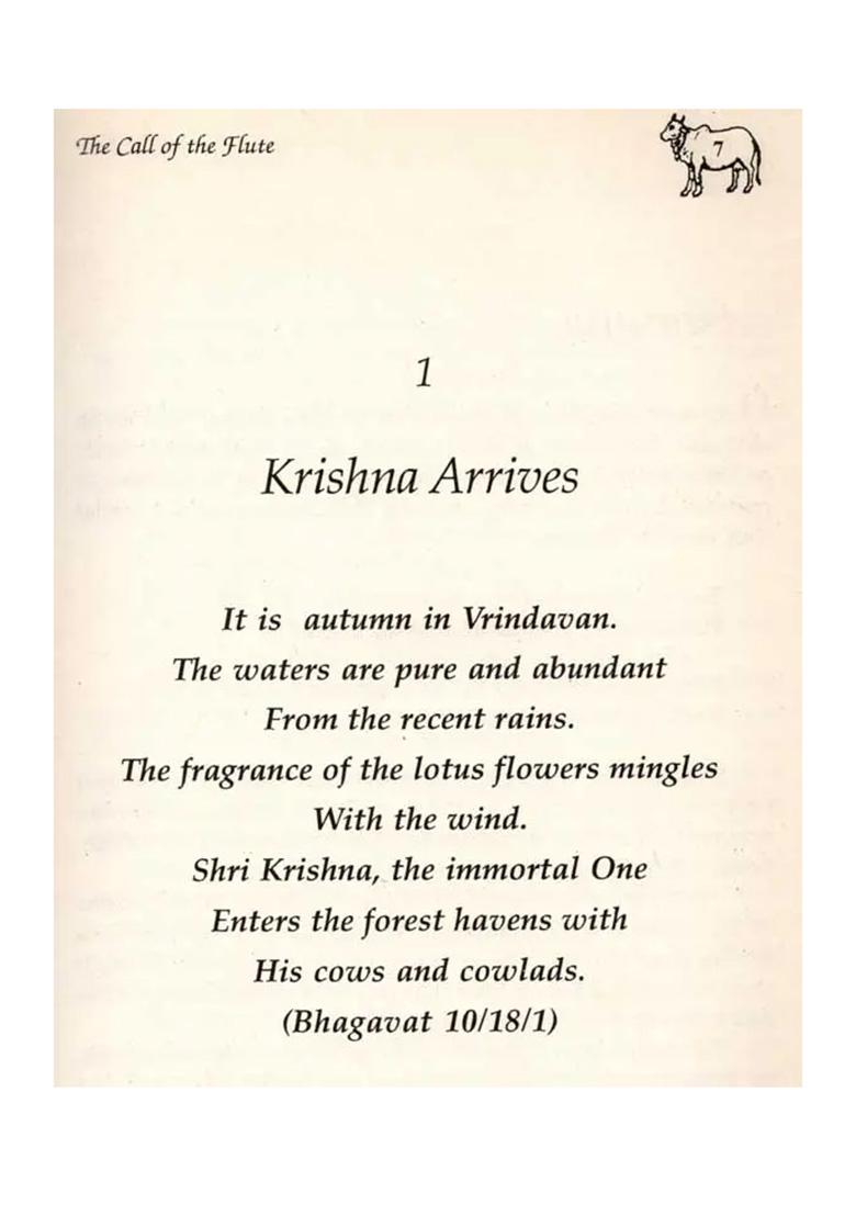 The Call Of The Flute (Venu Gita) An Old And Rare Book - Indya