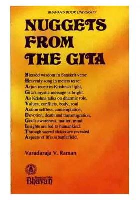 Nuggets From The Gita (An Old And Rare Book)