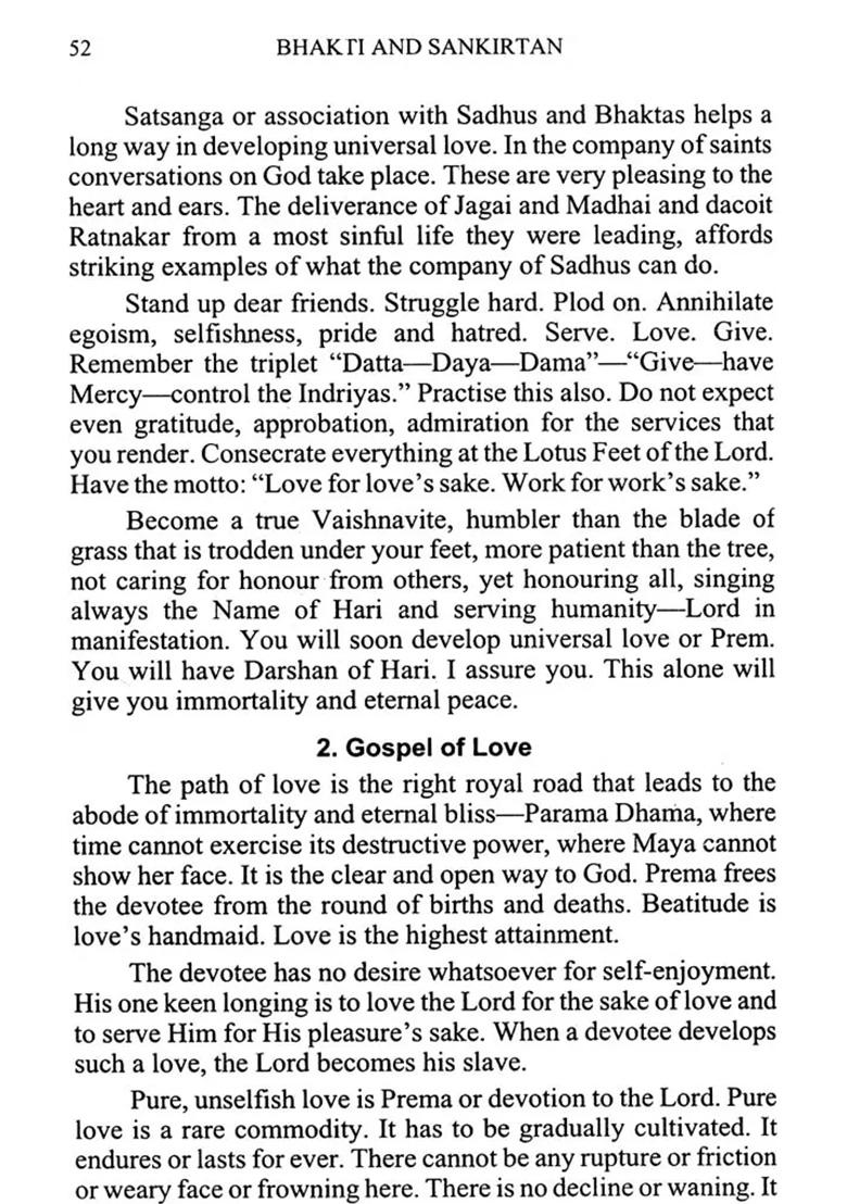 Bhakti And Sankirtan (With Sandilya Bhakti Sutras - Text, Meaning And Commentary) - Indya