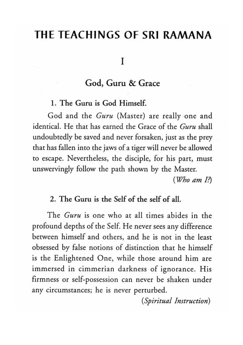 Sri Ramana : The Sage Of Arunagiri (A Brief Life-Sketch Of The Sage And His Teachings) - Indya
