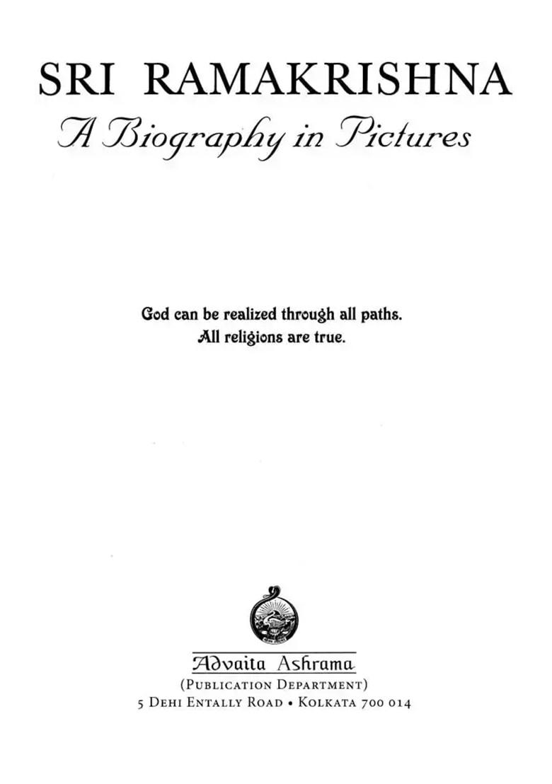 Sri Ramakrishna: A Biography In Pictures - Indya
