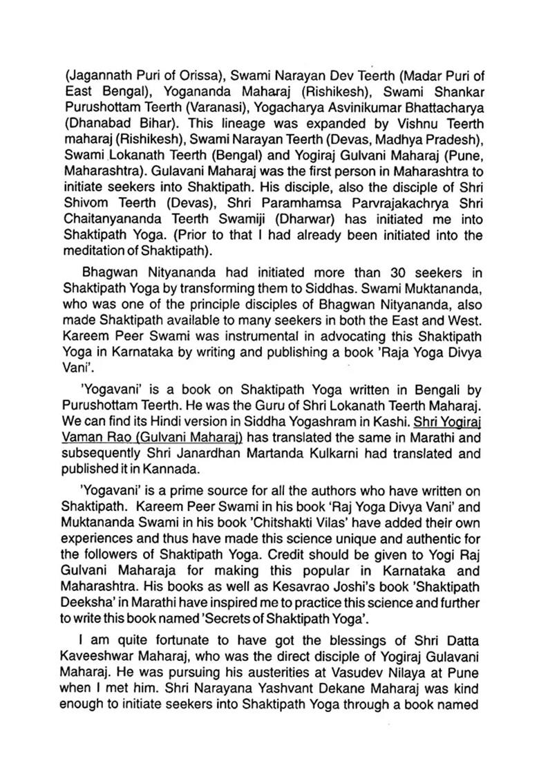 Secrets Of Shaktipath Yoga - Indya