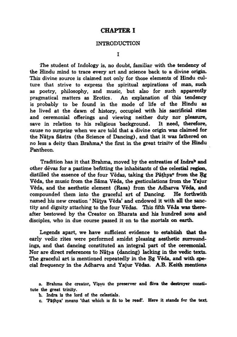 Tandava Laksanam Or The Fundamentals Of Ancient Hindu Dancing - Indya