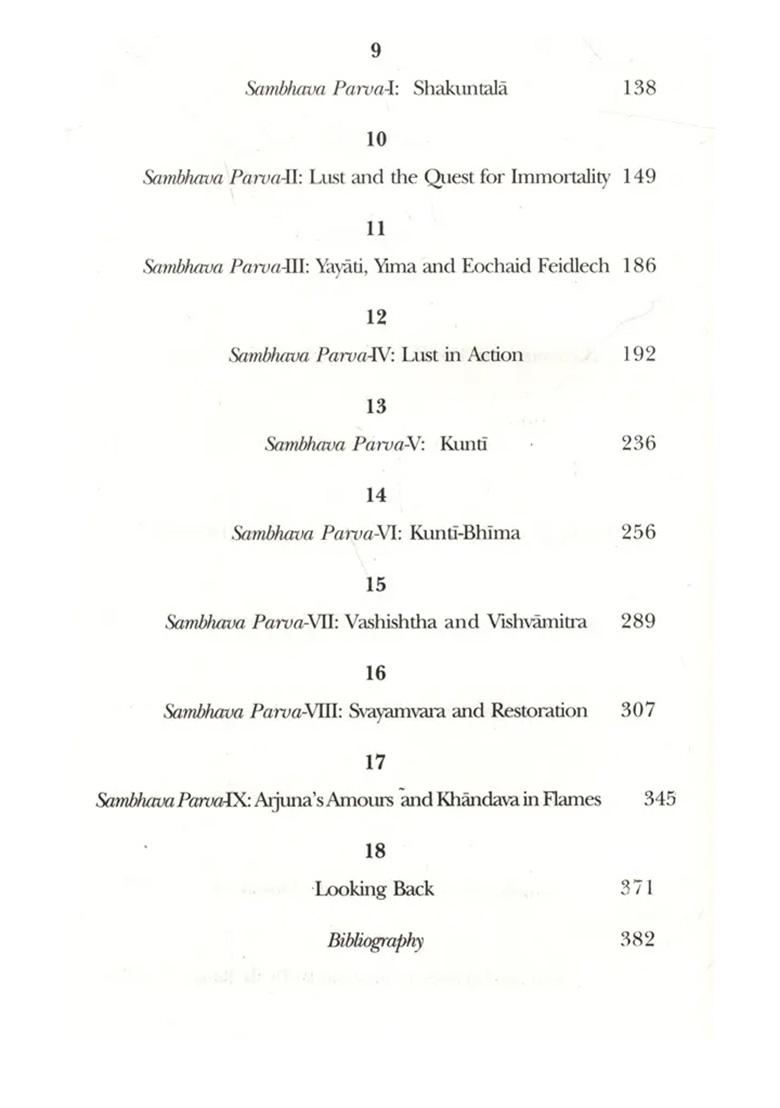 Narrative Art In The Mahabharata - The Adi Parva - Indya